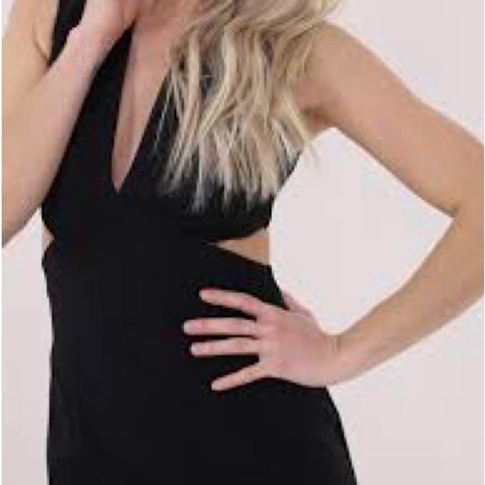 Black Cutout Gown